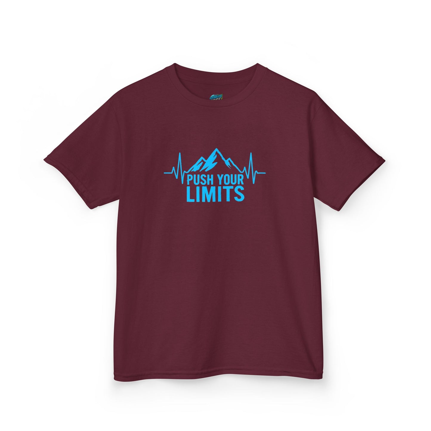 Push Your Limits Hiking Girls' Heavy Cotton T-Shirt