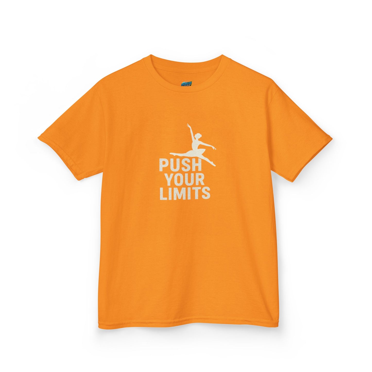 Push Your Limits Dancer Girls' Heavy Cotton T-Shirt