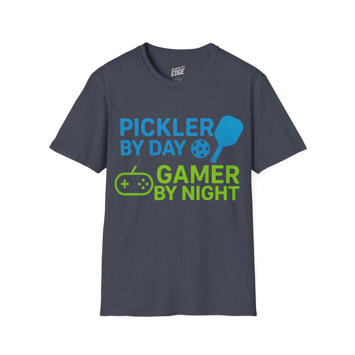 Pickler by Day, Gamer by Night Pickleball Women's Basic T-Shirt