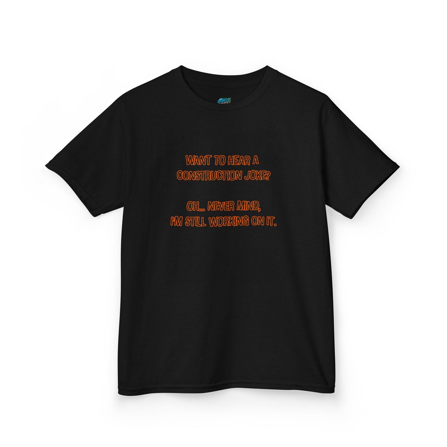 Construction Joke Humor Girls' Heavy Cotton T-Shirt