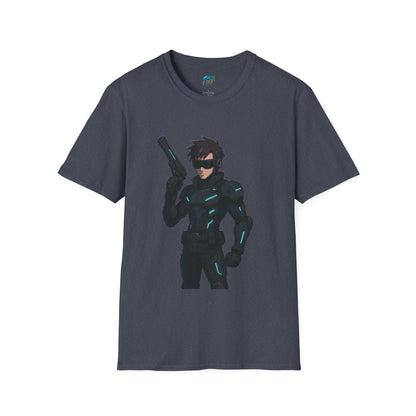 Cyber Agent Anime Women's Basic T-Shirt