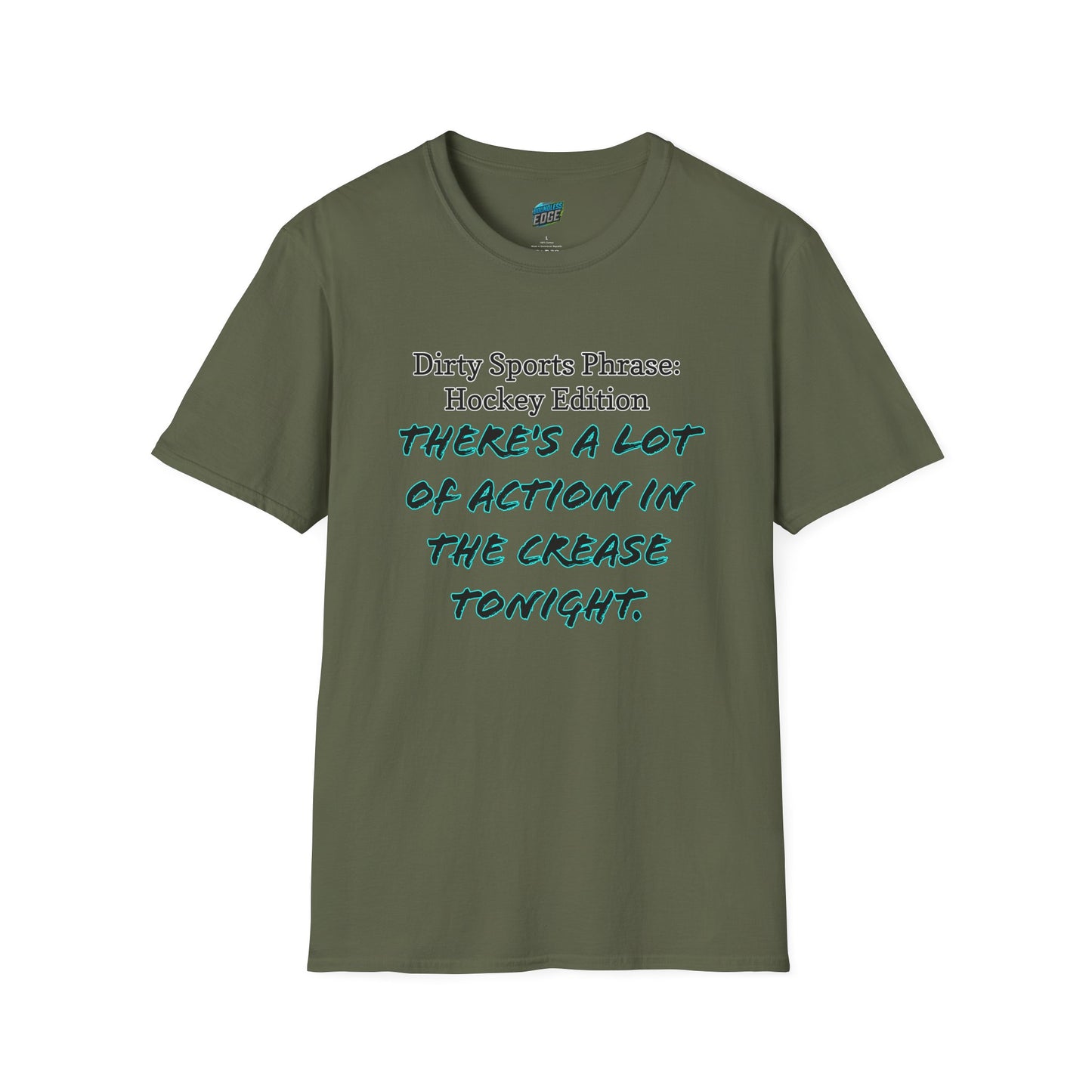 Dirty Sports Phrase... Hockey Humor Men's Basic T-Shirt