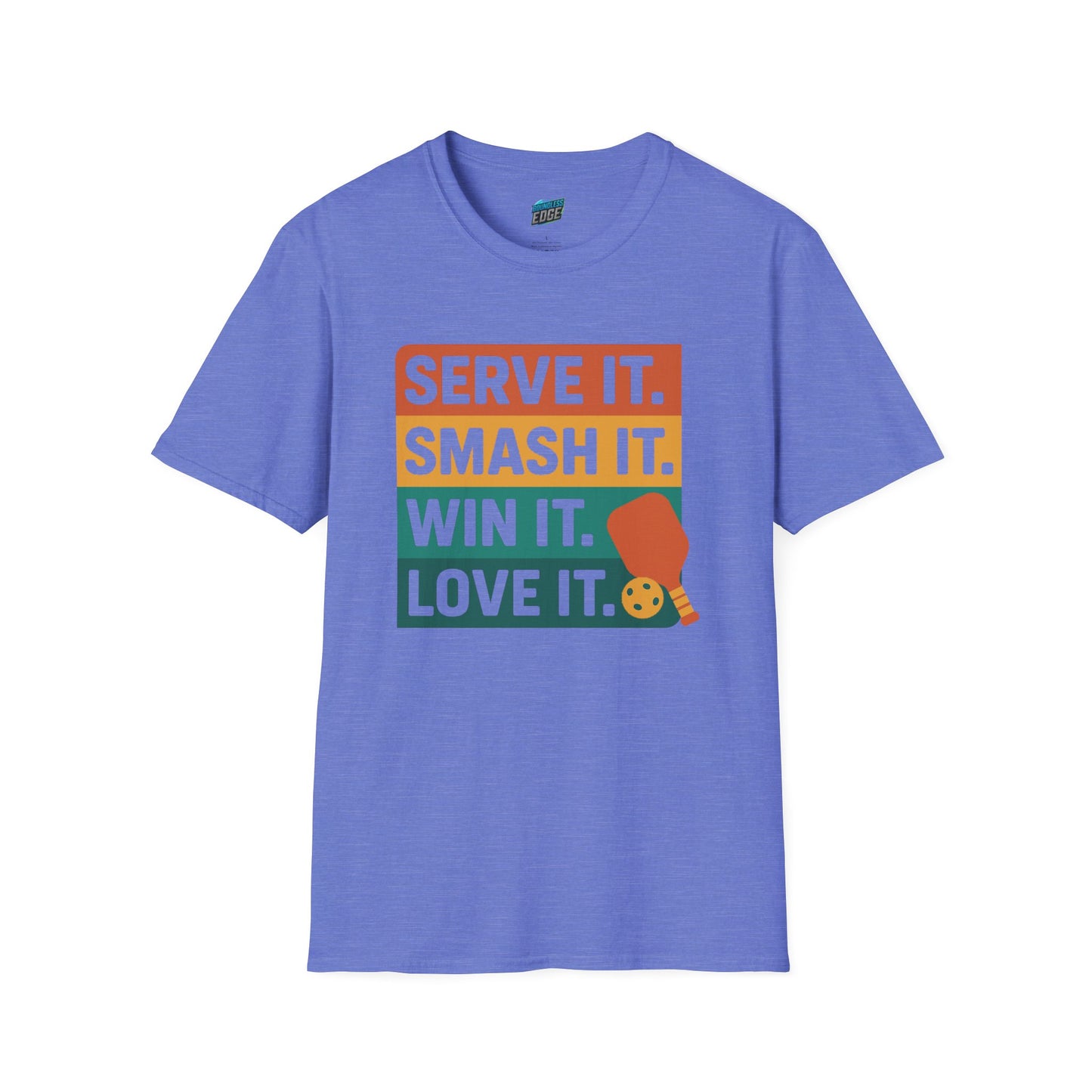 Serve it. Smash it. Win it. Love it. Pickleball Women's Basic T-Shirt