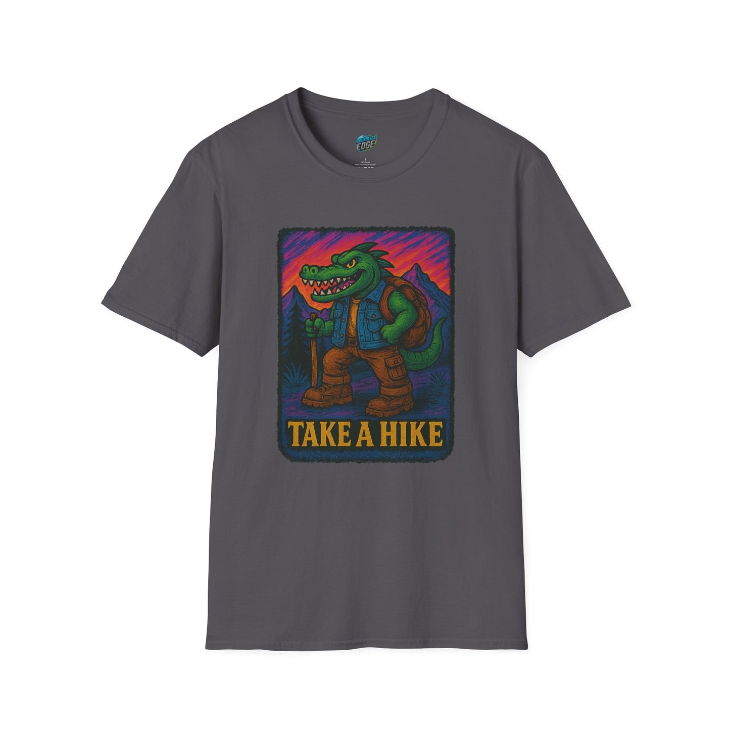 Take a Hike. Gator Hiking Men's Basic T-Shirt