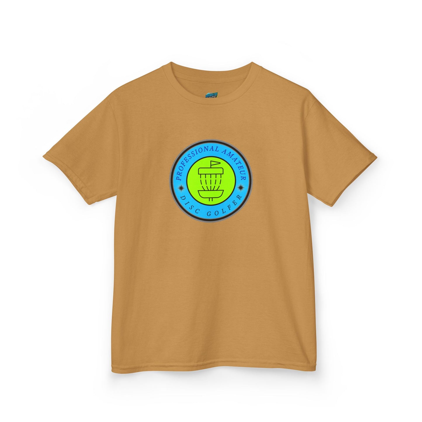 Professional Amateur Disc Golf Humor Boys' Heavy Cotton T-Shirt