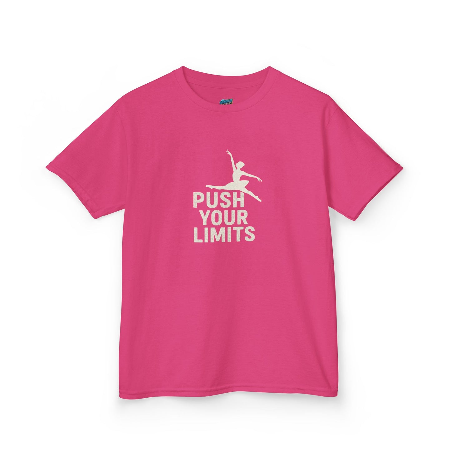 Push Your Limits Dancer Girls' Heavy Cotton T-Shirt