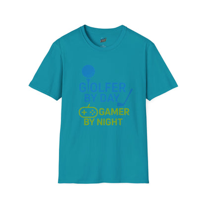 Golfer by Day, Gamer by Night Women's Basic T-Shirt