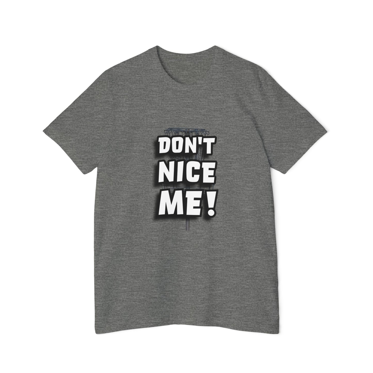 Don't Nice Me! Disc Golf Humor Women's Premium T-Shirt