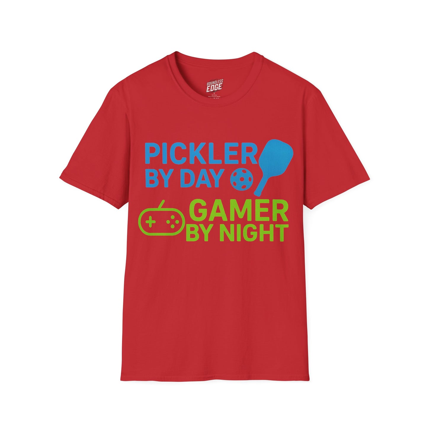 Pickler by Day, Gamer by Night Pickleball Women's Basic T-Shirt