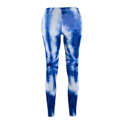 Tie-Dye Women's Cut & Sew Casual Leggings Bottoms