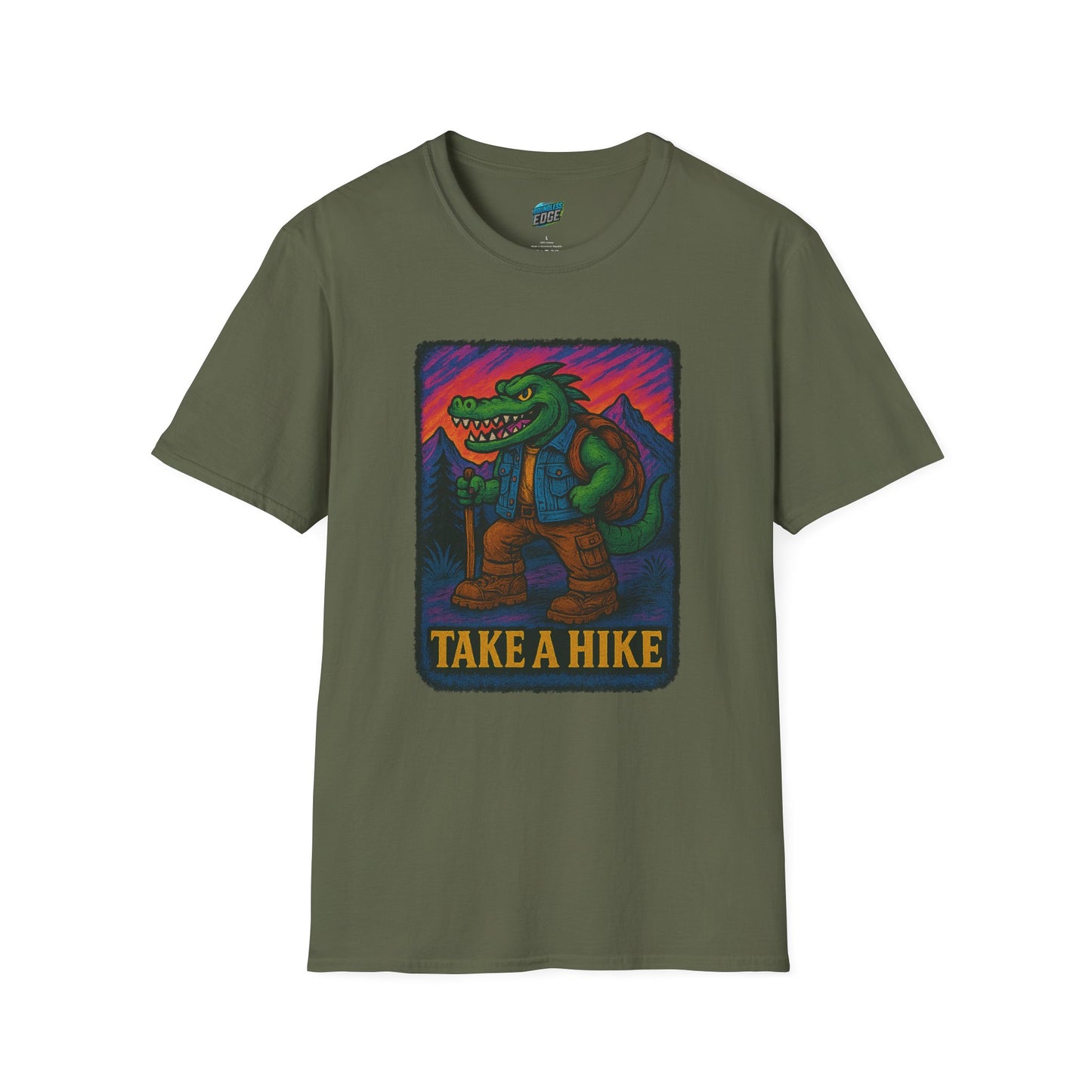 Take a Hike. Gator Hiking Men's Basic T-Shirt