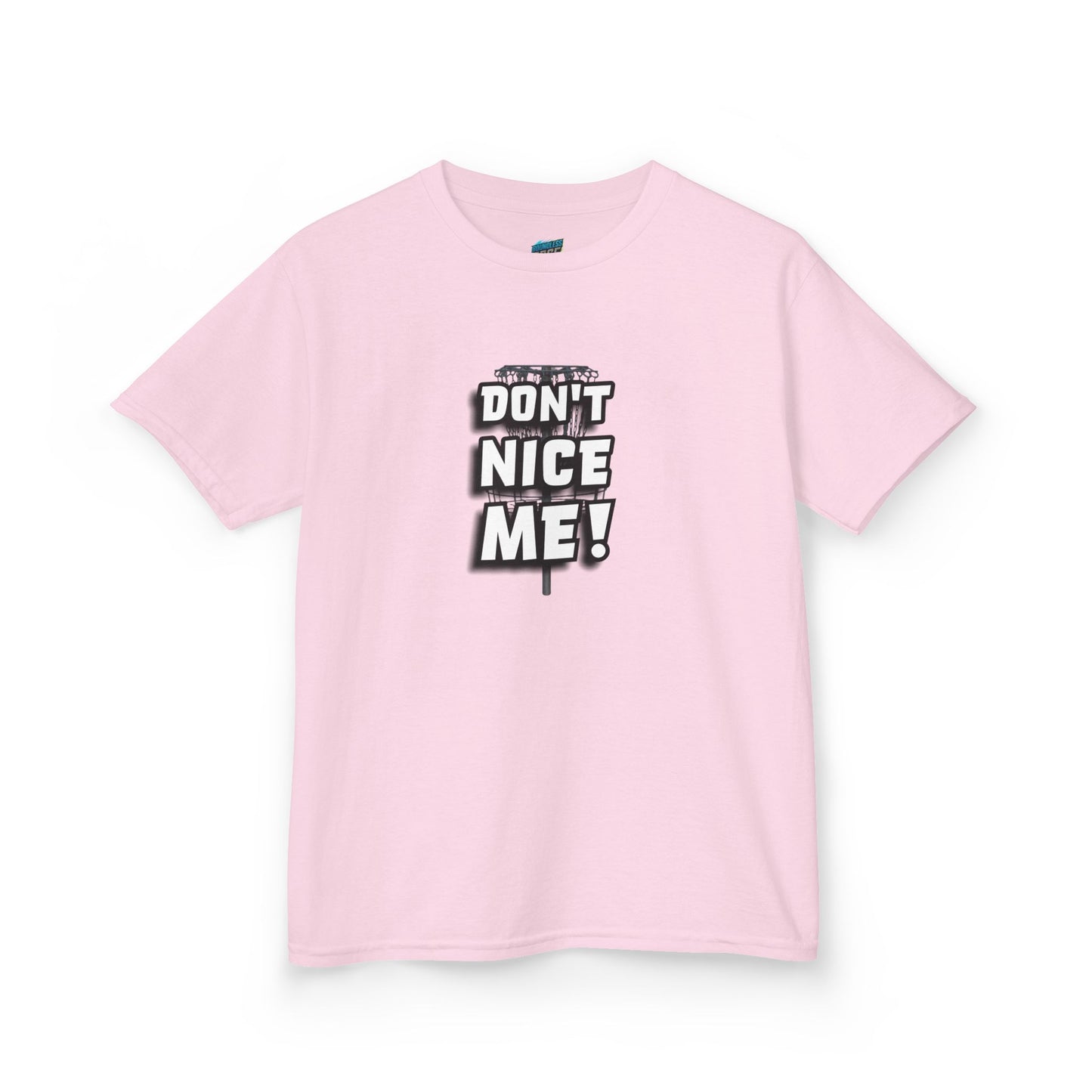 Don't Nice Me! Disc Golf Humor Boys' Heavy Cotton T-Shirt