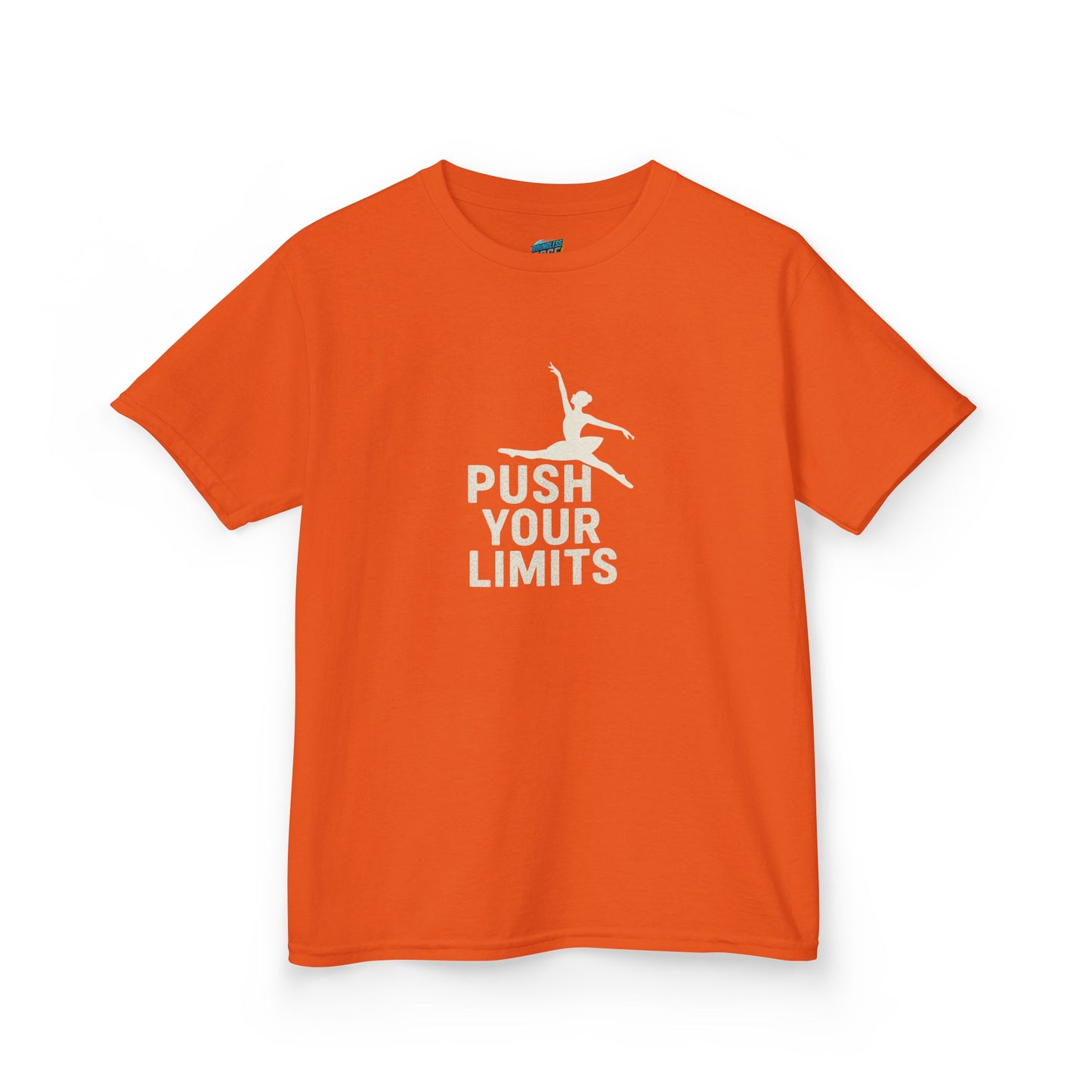 Push Your Limits Dancer Girls' Heavy Cotton T-Shirt