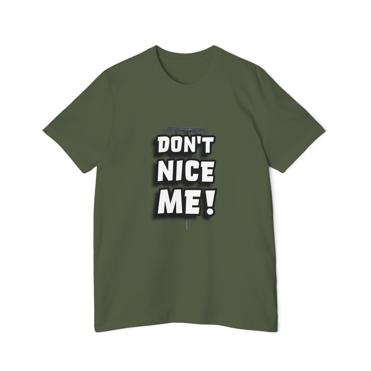 Don't Nice Me! Disc Golf Humor Women's Premium T-Shirt