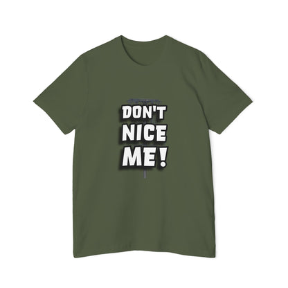 Don't Nice Me! Disc Golf Humor Women's Premium T-Shirt
