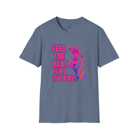 Feel the Beat. Fuel the Fire Dance Women's Basic T-Shirt