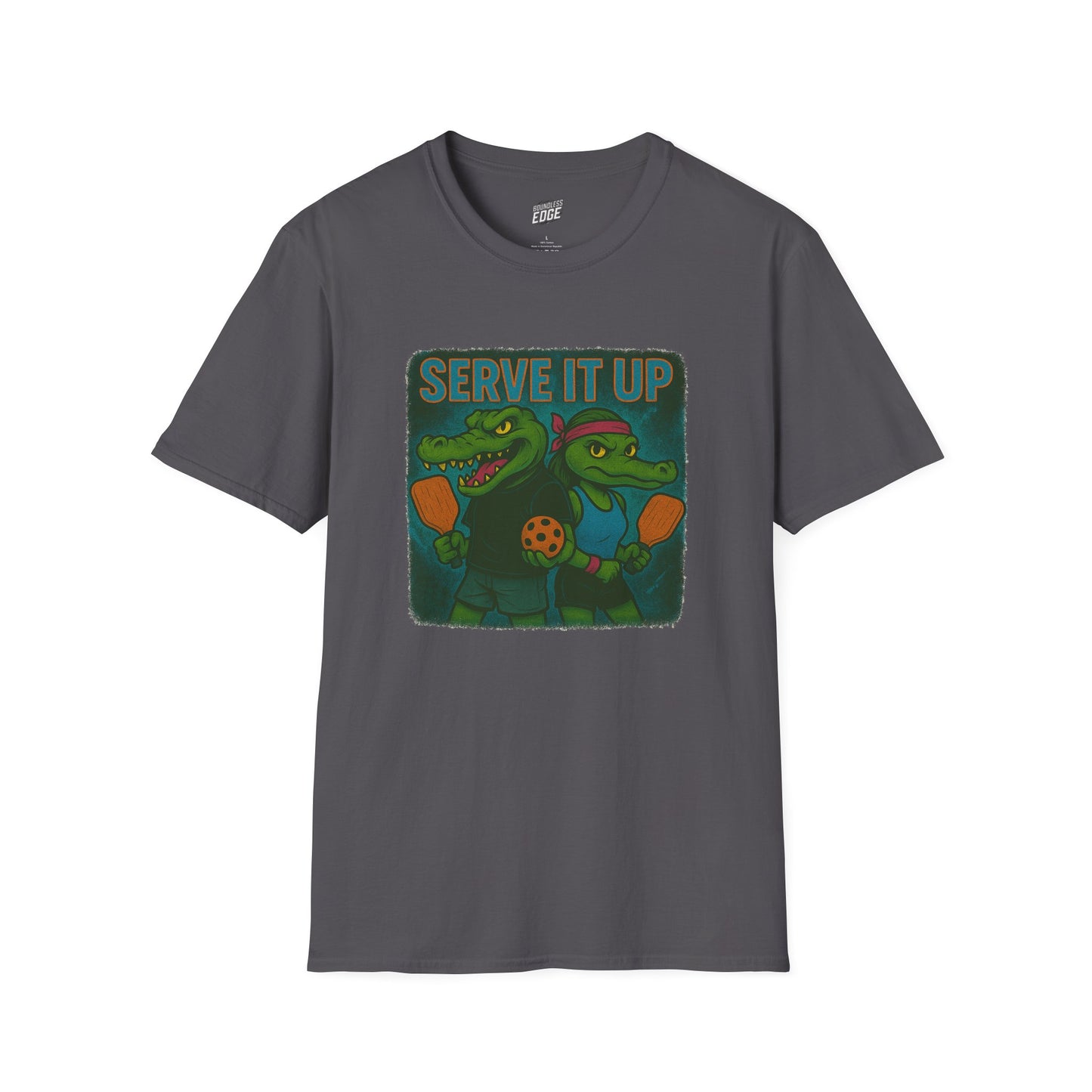 Serve It Up Pickleball Men's Basic T-Shirt