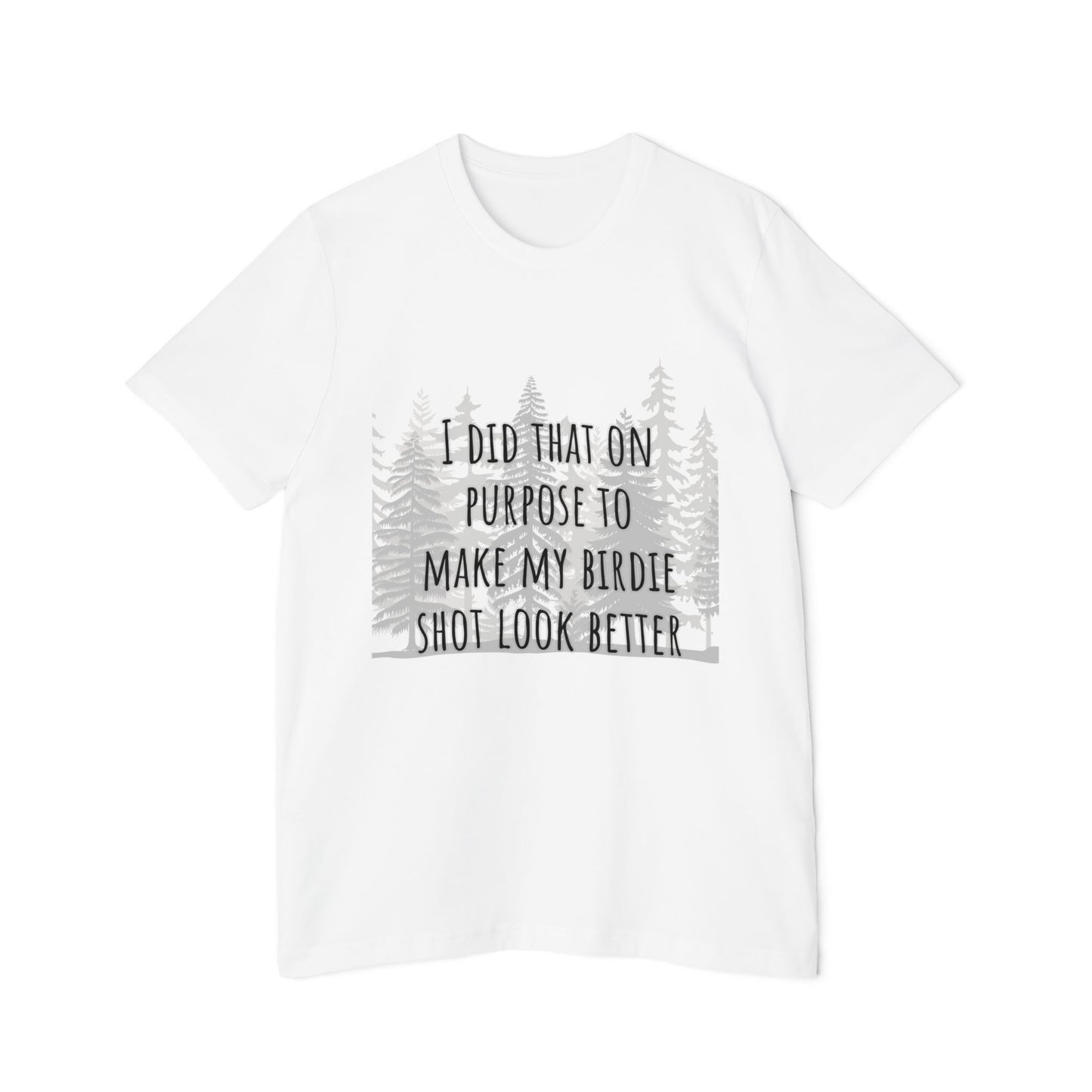 I Did That On Purpose... Disc Golf Humor Women's Premium T-Shirt