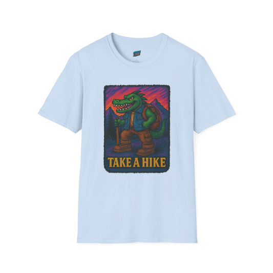 Take a Hike. Gator Hiking Men's Basic T-Shirt