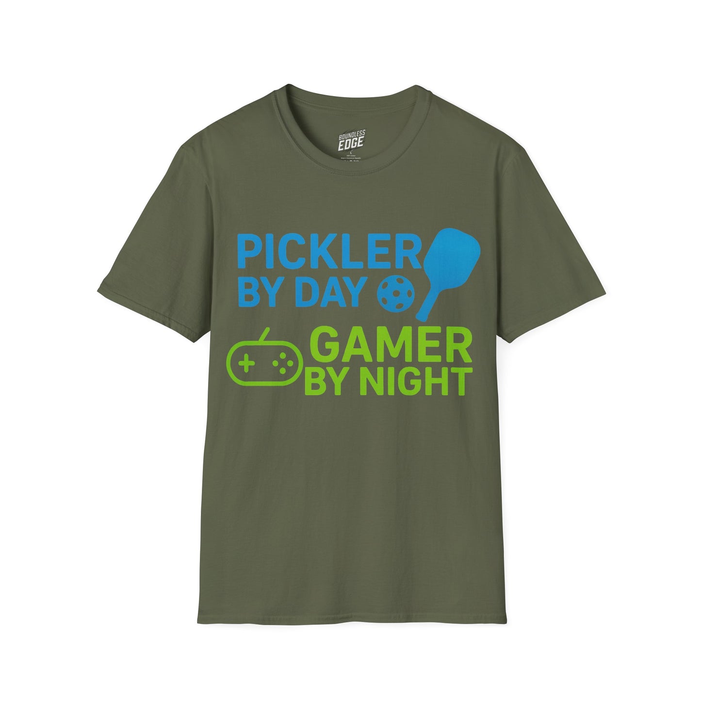 Pickler by Day, Gamer by Night Pickleball Women's Basic T-Shirt
