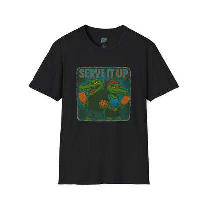 Serve It Up Pickleball Women's Basic T-Shirt