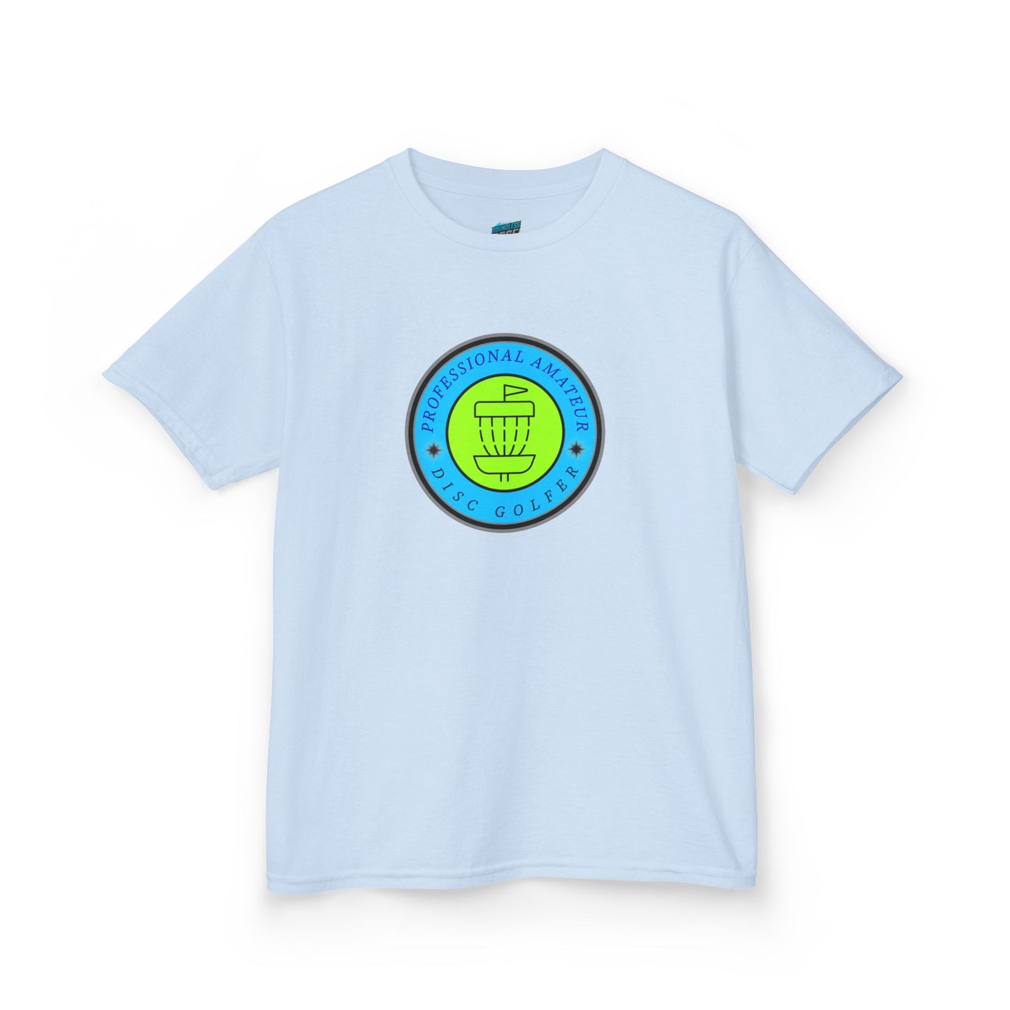 Professional Amateur Disc Golf Humor Boys' Heavy Cotton T-Shirt