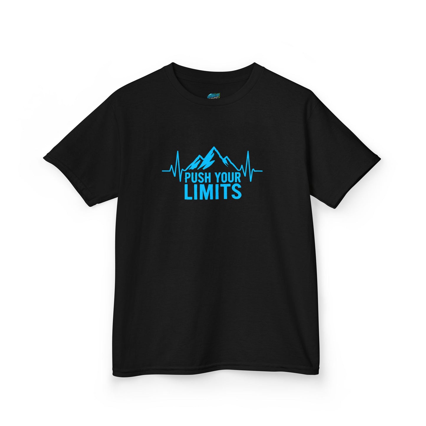 Push Your Limits Hiking Girls' Heavy Cotton T-Shirt