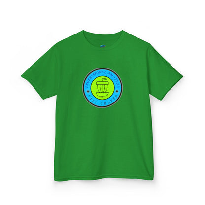 Professional Amateur Disc Golf Humor Boys' Heavy Cotton T-Shirt