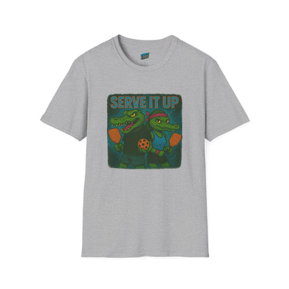 Serve It Up Pickleball Women's Basic T-Shirt