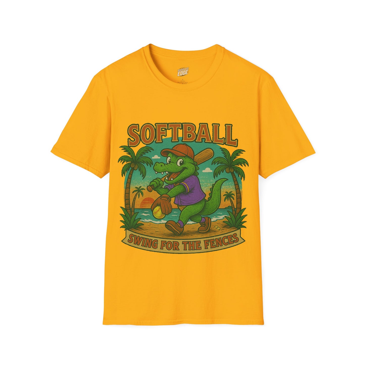 Gator Vibes Softball Edition Women's Basic T-Shirt (Swing for the Fences)