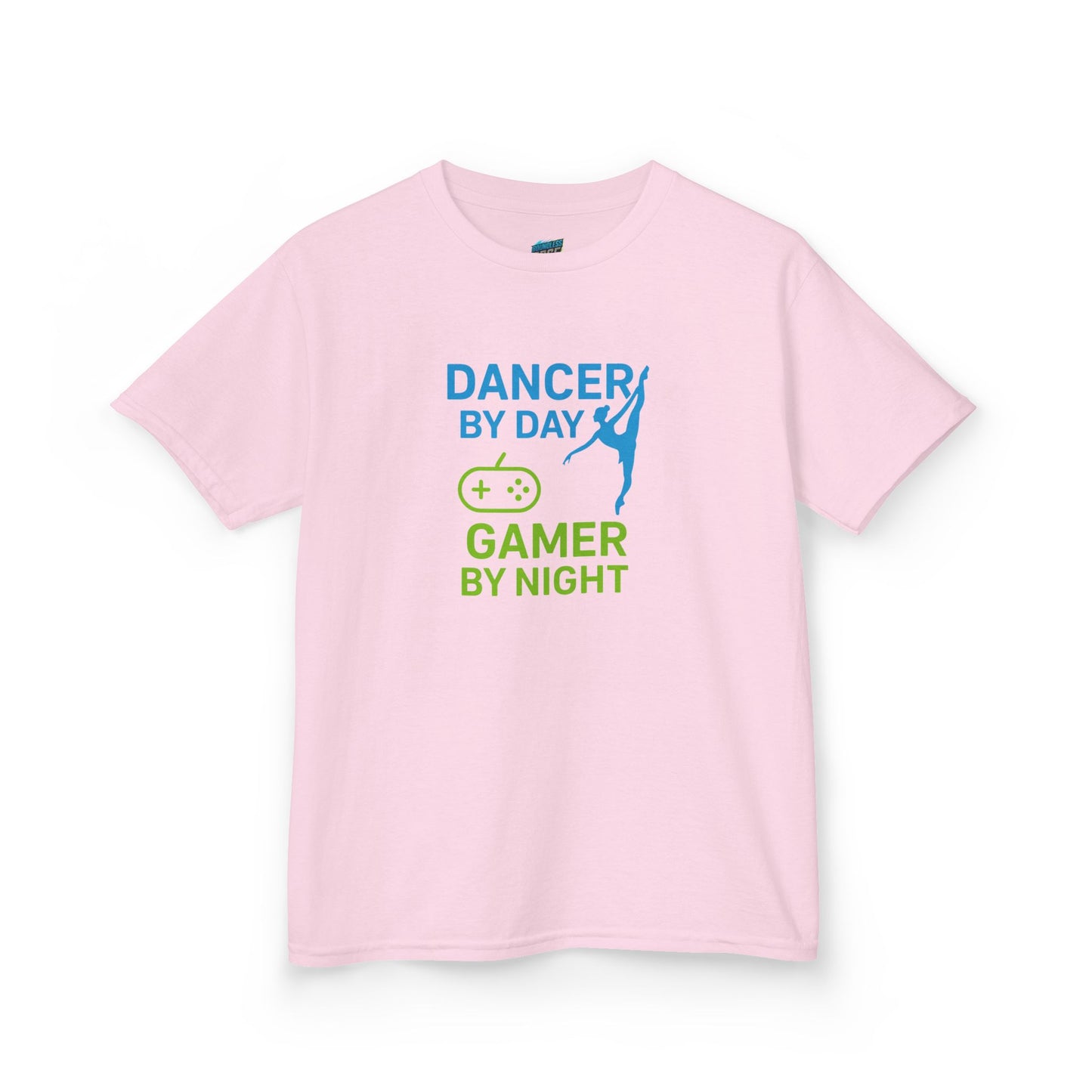 Dancer by Day, Gamer by Night Girls' Heavy Cotton T-Shirt