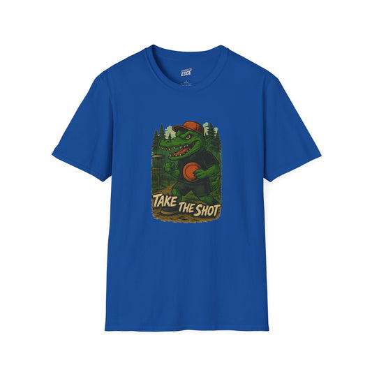 Take the Shot Disc Golf Gator Men's Basic T-Shirt