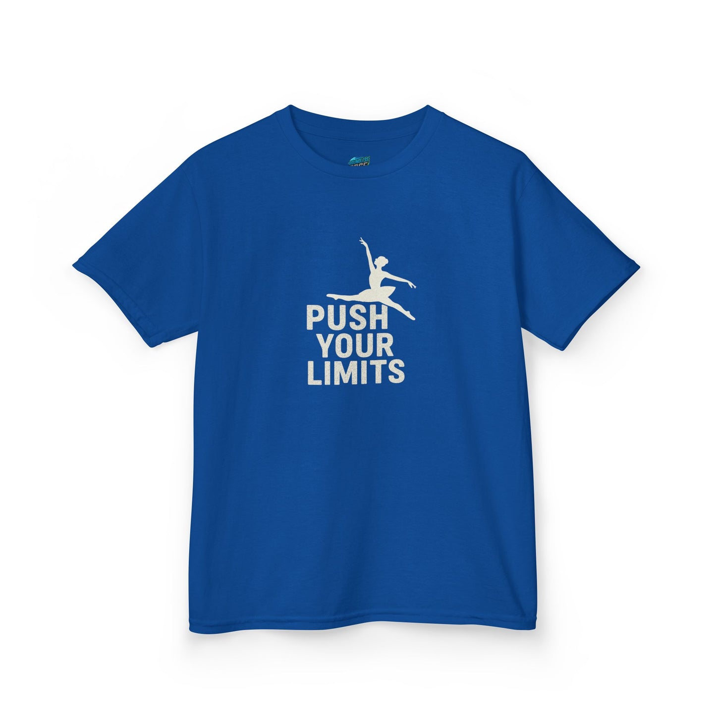 Push Your Limits Dancer Girls' Heavy Cotton T-Shirt