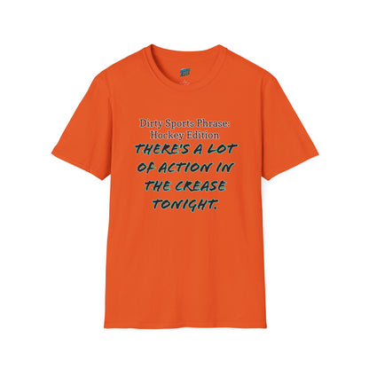 Dirty Sports Phrase... Hockey Humor Men's Basic T-Shirt