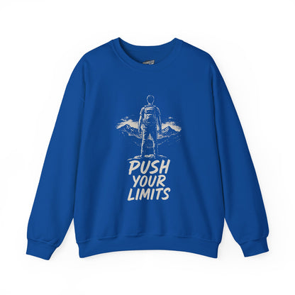 Summit Edition Push Your Limits Hiking Women's Basic Crewneck Sweatshirt