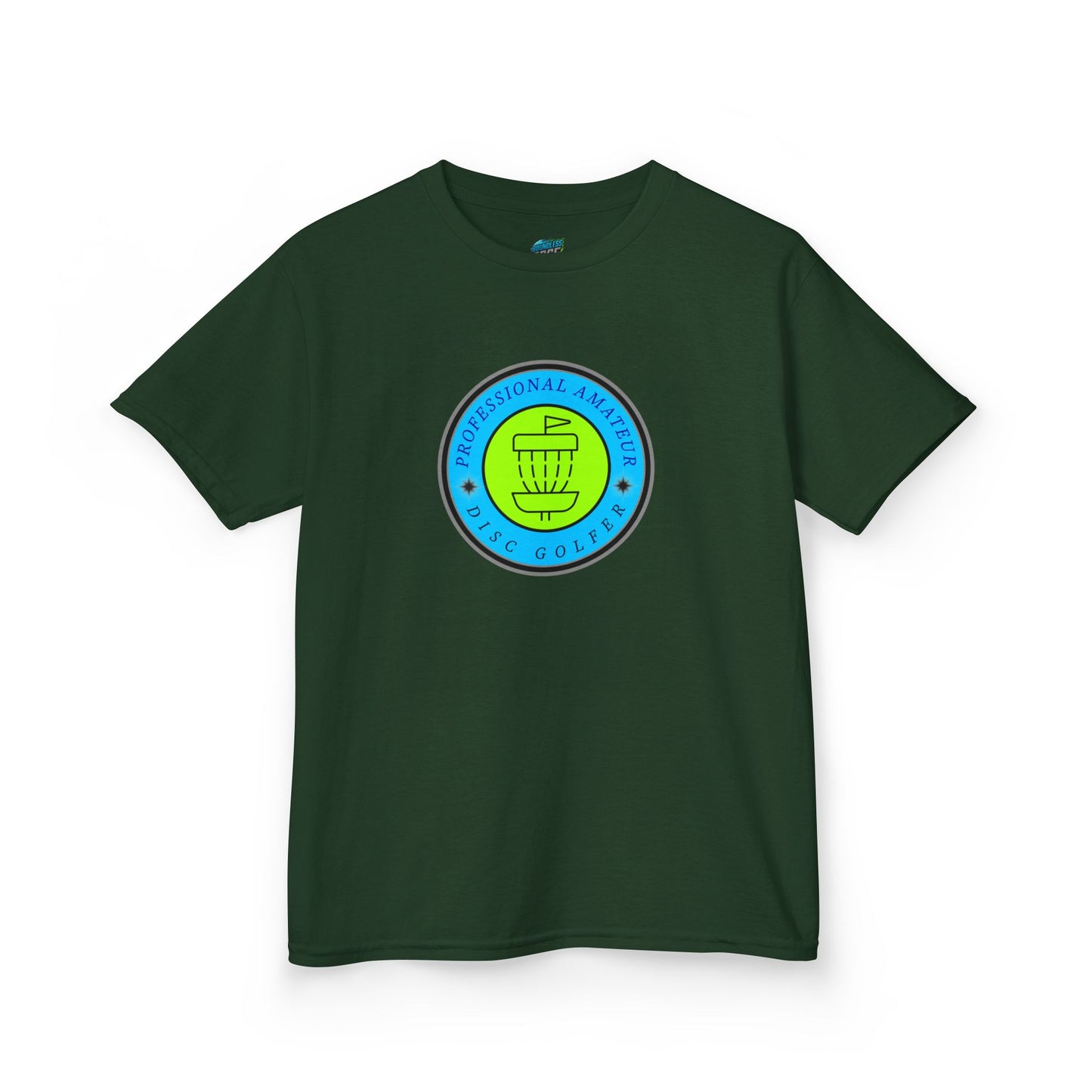 Professional Amateur Disc Golf Humor Boys' Heavy Cotton T-Shirt