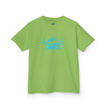 Push Your Limits Hiking Girls' Heavy Cotton T-Shirt