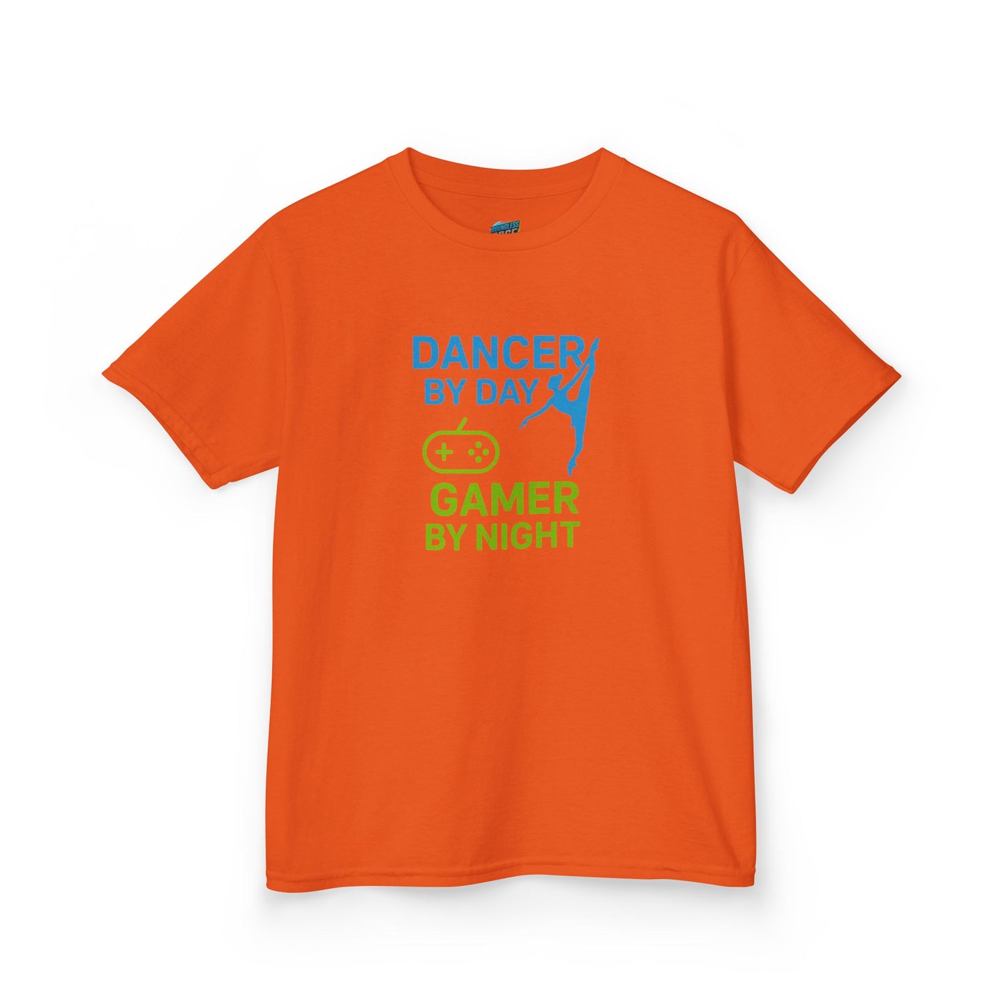 Dancer by Day, Gamer by Night Girls' Heavy Cotton T-Shirt