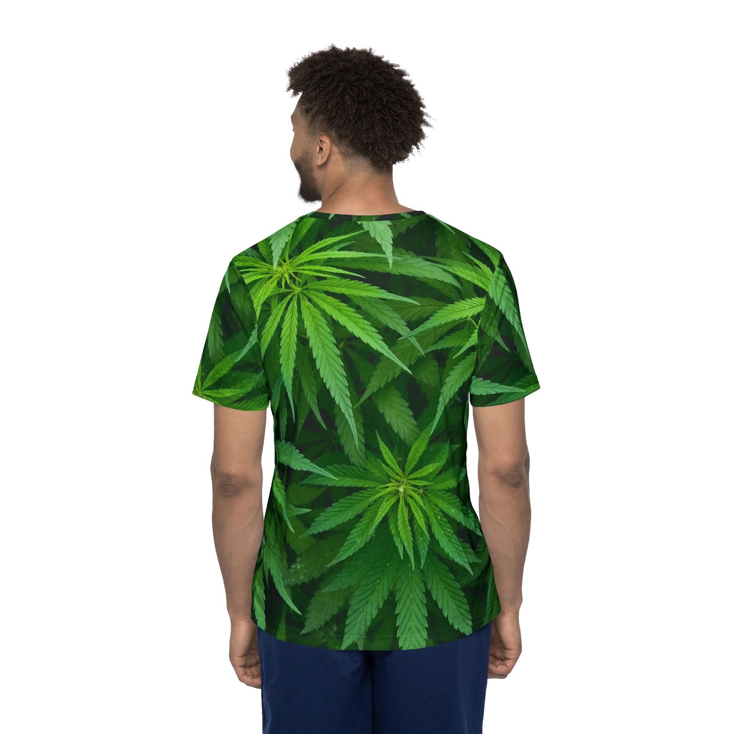 Now This Bud's For You! Pot Leaf Adult Humor Men's Jersey Premium T-Shirt