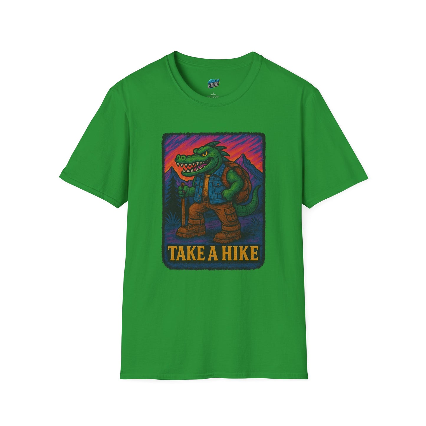 Take a Hike. Gator Hiking Men's Basic T-Shirt