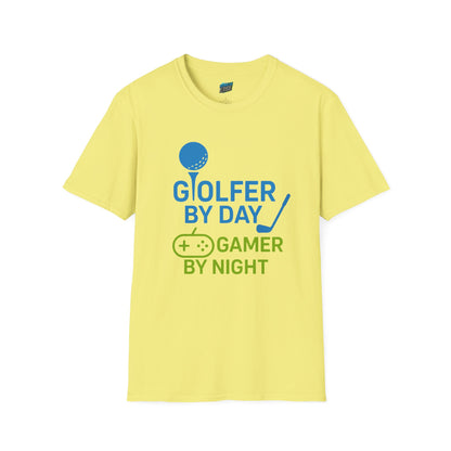 Golfer by Day, Gamer by Night Women's Basic T-Shirt