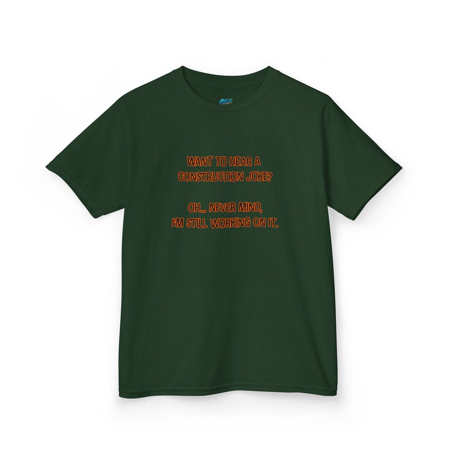 Construction Joke Humor Girls' Heavy Cotton T-Shirt