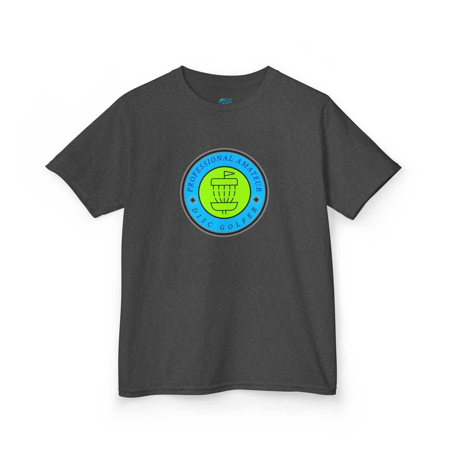 Professional Amateur Disc Golf Humor Boys' Heavy Cotton T-Shirt