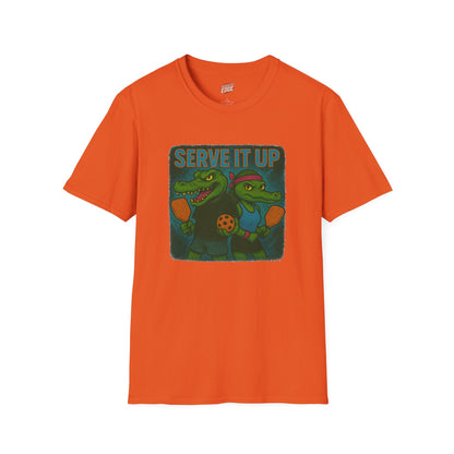Serve It Up Pickleball Men's Basic T-Shirt