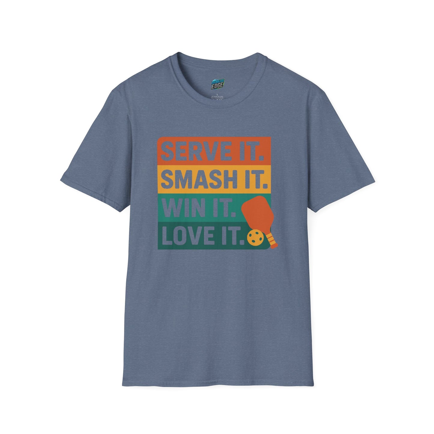 Serve it. Smash it. Win it. Love it. Pickleball Women's Basic T-Shirt