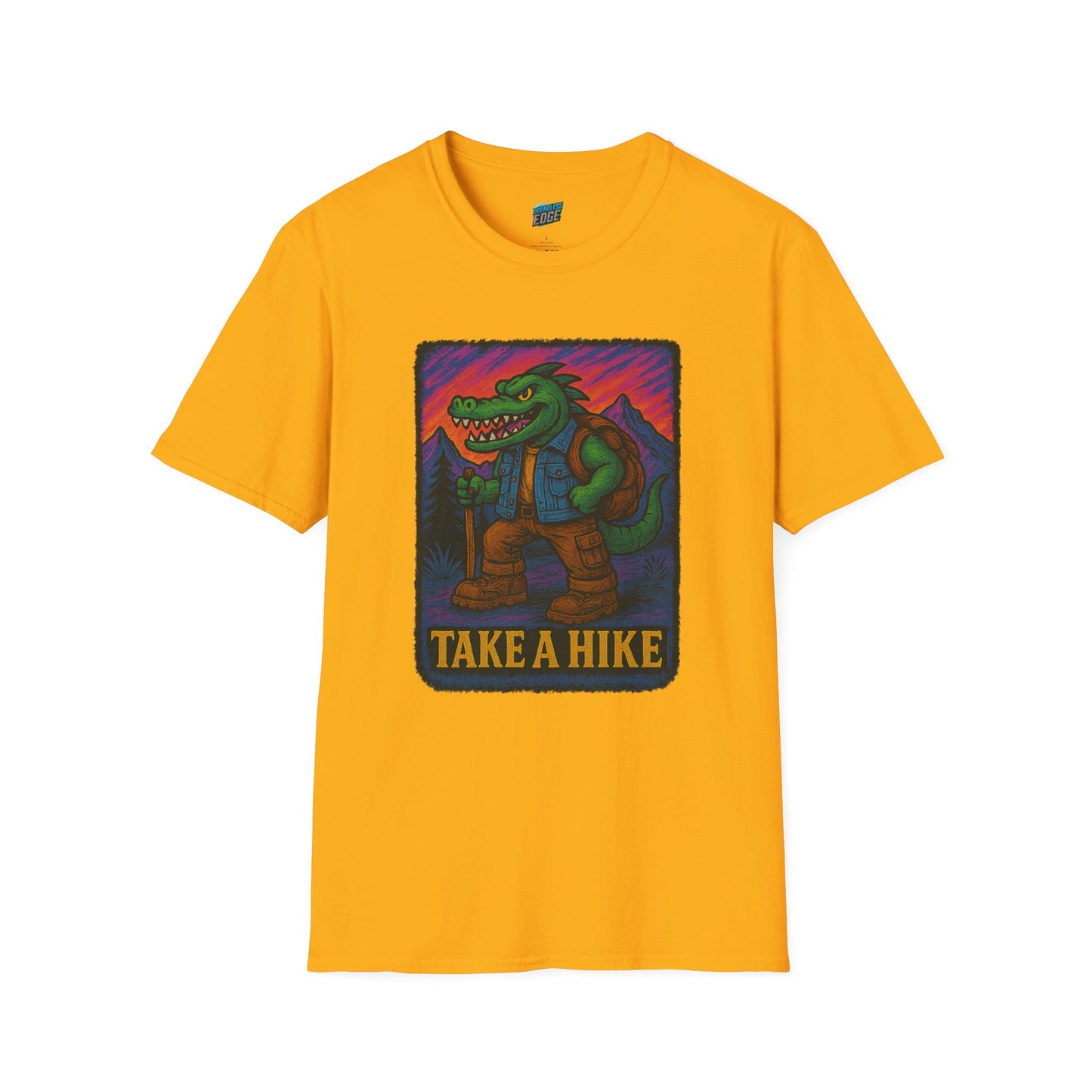 Take a Hike. Gator Hiking Men's Basic T-Shirt