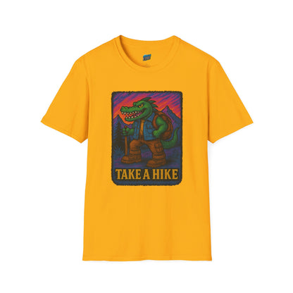 Take a Hike. Gator Hiking Men's Basic T-Shirt