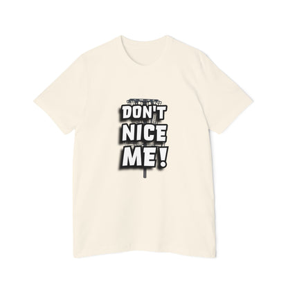 Don't Nice Me! Disc Golf Humor Women's Premium T-Shirt