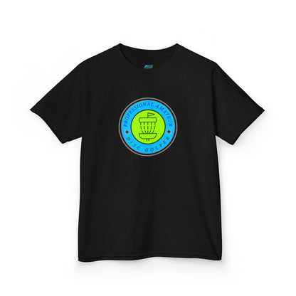 Professional Amateur Disc Golf Humor Boys' Heavy Cotton T-Shirt