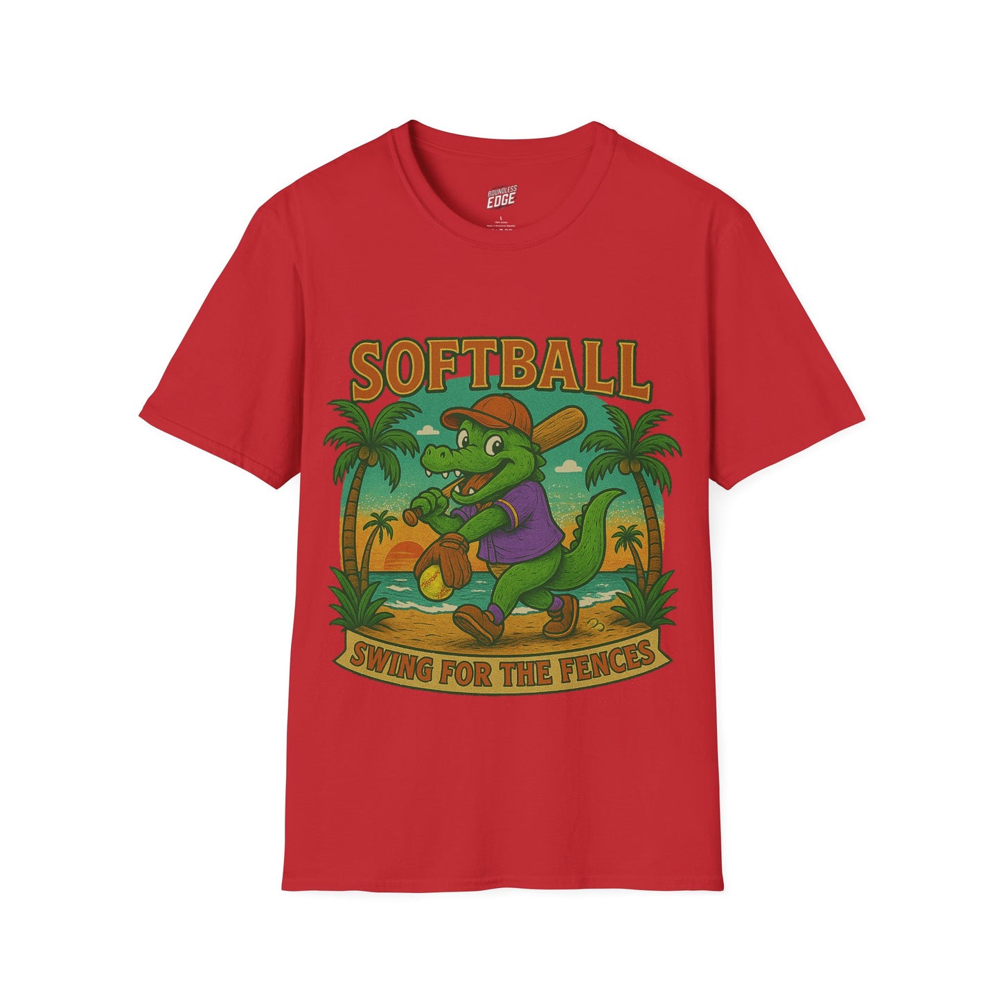Gator Vibes Softball Edition Women's Basic T-Shirt (Swing for the Fences)